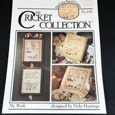Vintage Cross Stitch Cricket Collection New Millennium 417 Instructions 1990's