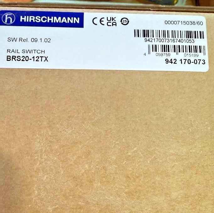 Conmutador Ethernet industrial administrado Hirschmann BRS20-12009999-STCY99HHSES BOBCAT Foto 4 de 4