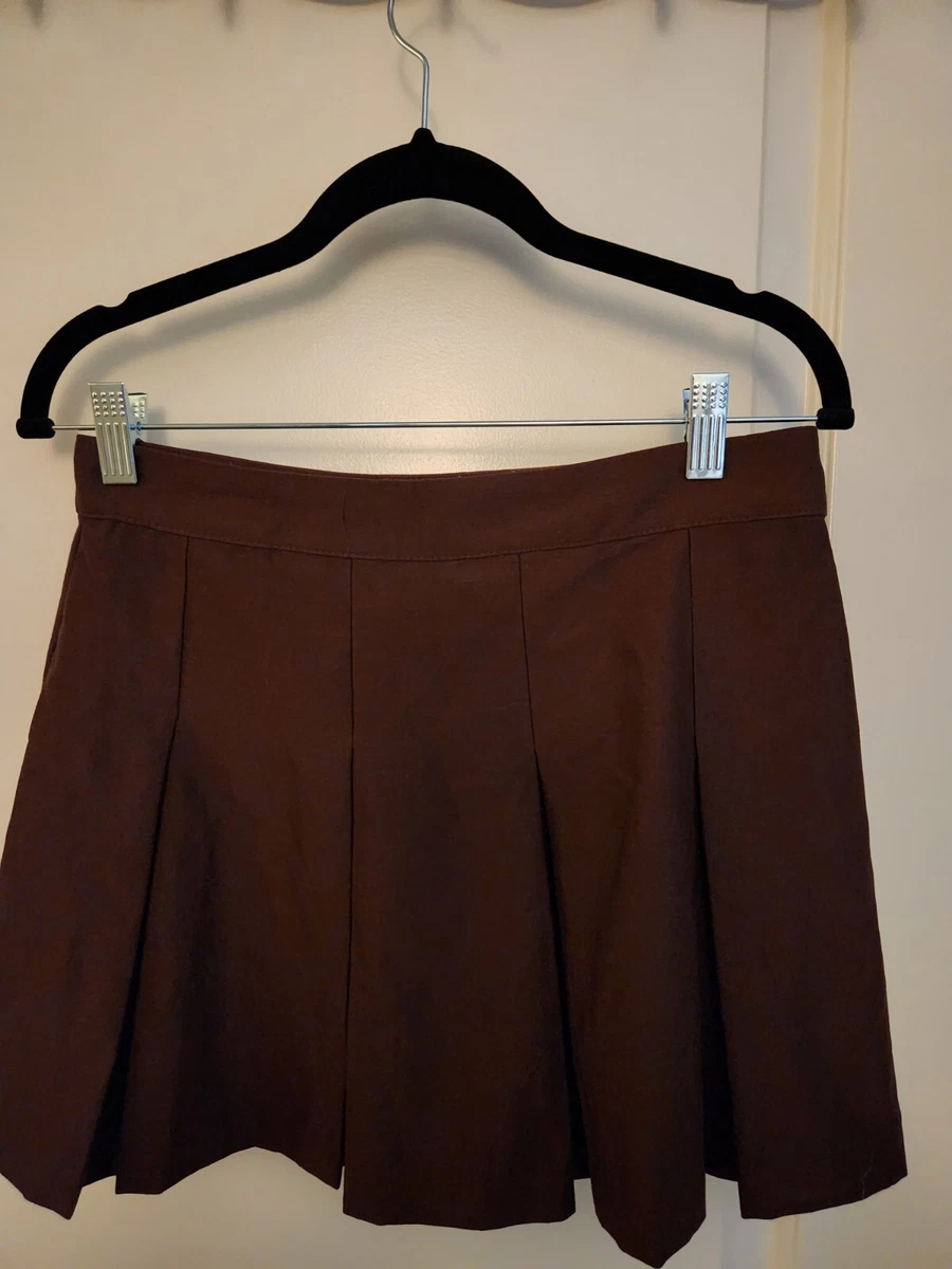 Brown skirt h&m top