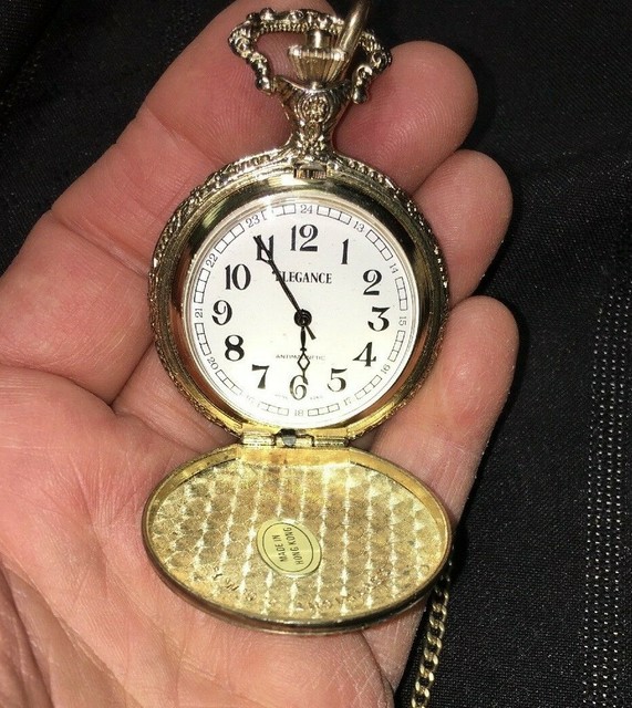 John F. Kennedy 25th Anniversary Elegance Pocket Watch