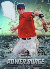 2021 PANINI PRIZM DRAFT SILVER INSERT ROOKIE POWER SURGE MASON MILLER 