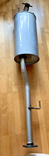 STAINLESS STEEL   EXHAUST SILENCER OVAL BACK BOX MUFFLER van truck. 50mm/60mm