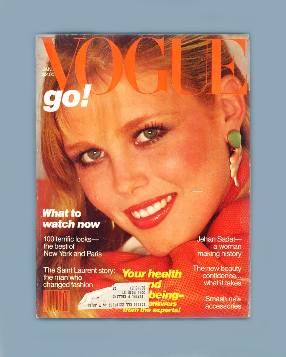 【ヴィンテージ雑誌】VOGUE JANUARY 1965年 ヴォーグ 希少 Image of VOGUE MAGAZINE, 1965. - Cover Of The 1 January 1965