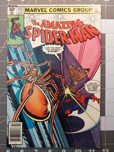 The Amazing Spider-Man #213 (Marvel Comics February 1981) NEWSTAND
