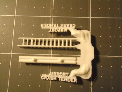 Matchbox Lesney #63B Foamite Crash Truck Replacement Ladder,Hoses, Side Letters.