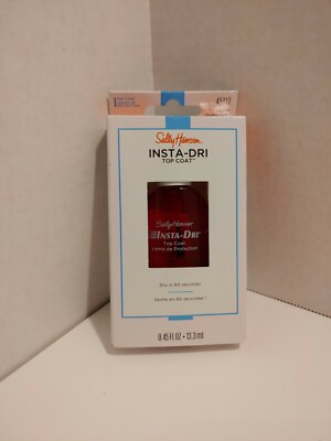 Sally Hansen Insta-Dri Top Coat Clear Transparent Item 45117