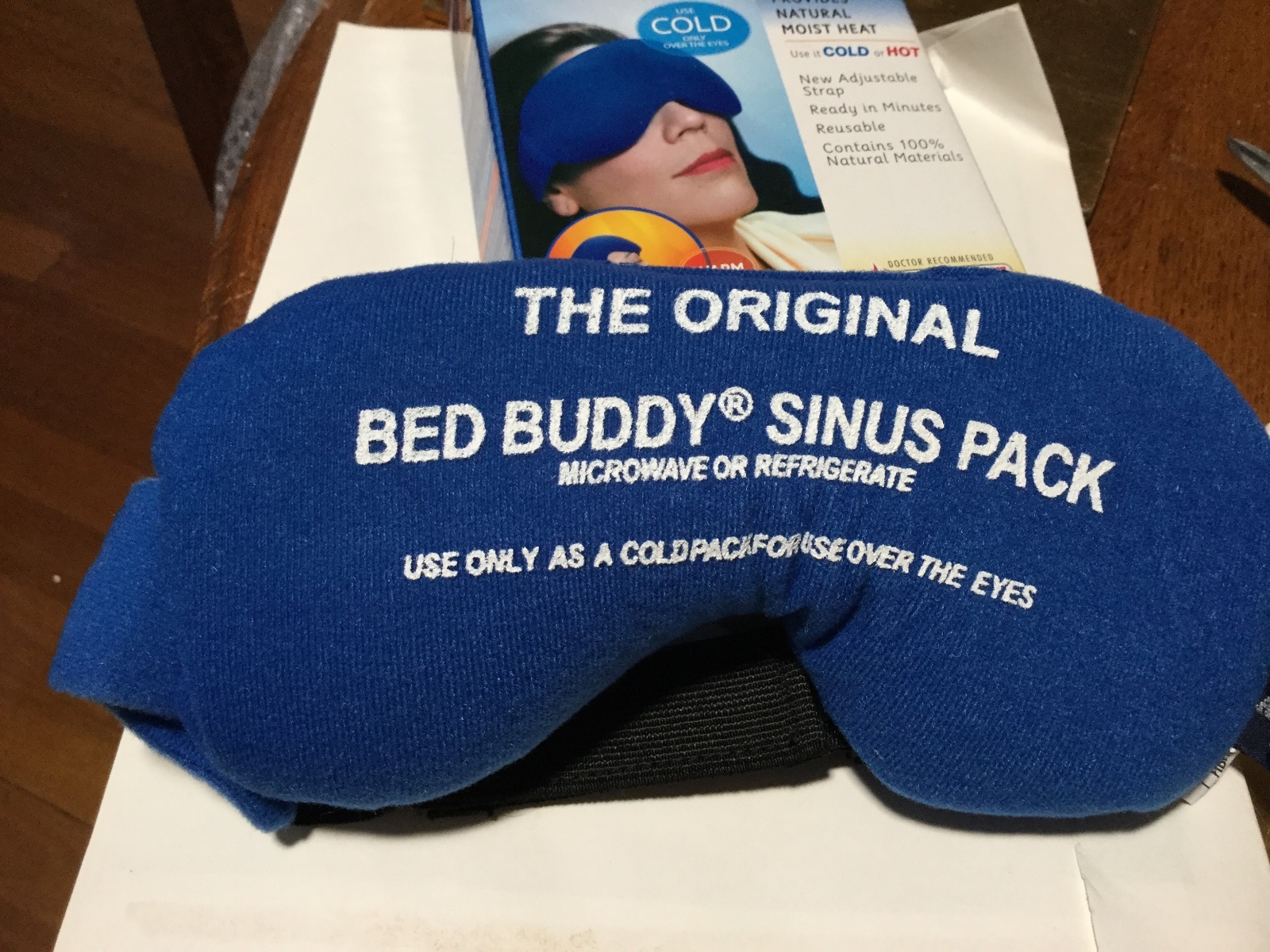 THE ORIGINAL BED BUDDY SINUS PACK THERMATHERAPY HOT/ COLD PACK NEW eBay