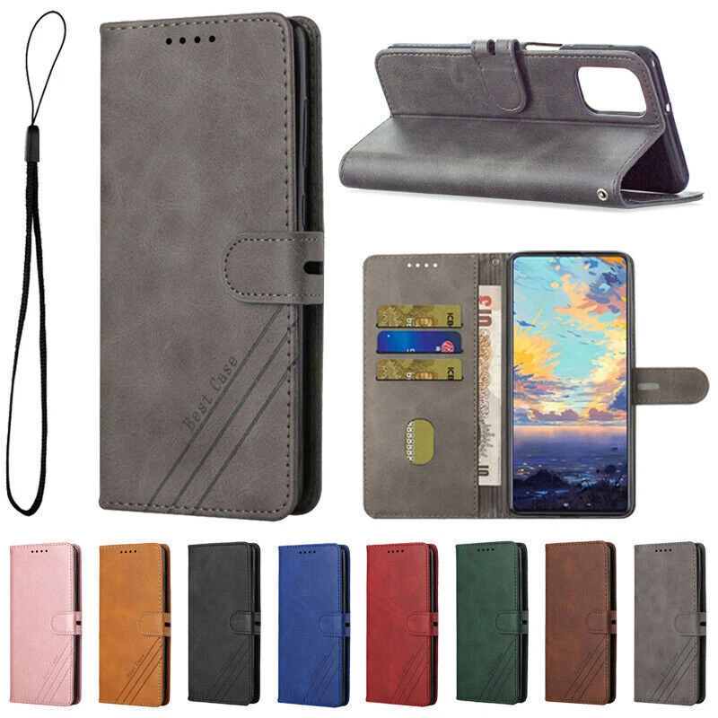 PU Leather Card Wallet Phone Case For OnePlus 11 13 12 9 10 ACE 5 N20 N30 Nord 4 - Image 2 of 4