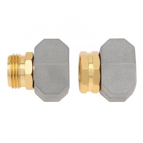 3/4" 5/8" Garden Fittings Mender End Repair Kit Water Hose Male Female Connector - Picture 7 of 12