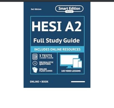 HESI A2 Study Guide: HESI Exam Prep and Practice Test Questions - GOOD