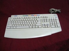 IBM KB-9930 Vintage White PS/2 Multimedia PC Keyboard Internet/Media Controls