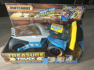 Matchbox - Treasure Truck Schatzsucher Truck Metalldetektor NEU