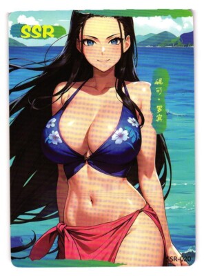 セクシーカード　　legend of SSR⭐︎135 Nico Robin One Piece SSR SSR-020 Pink Beauties 2 Goddess Story