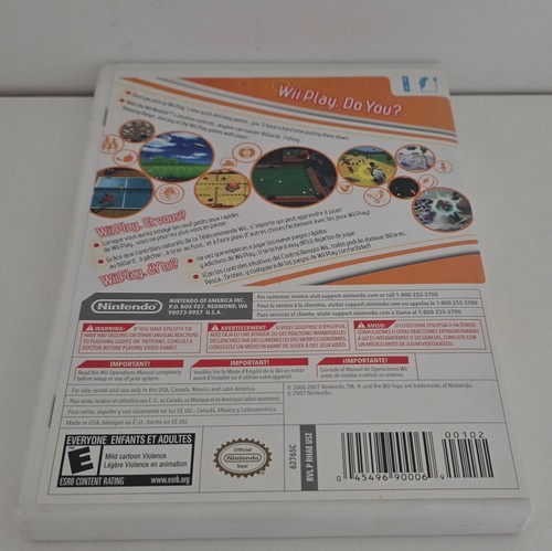 Wii Play Game (Wii, 2007) CIB completo di manuale - Foto 2 di 4