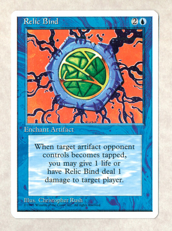 RELIC BIND - Magic: The Gathering - Fourth Edition (1995)