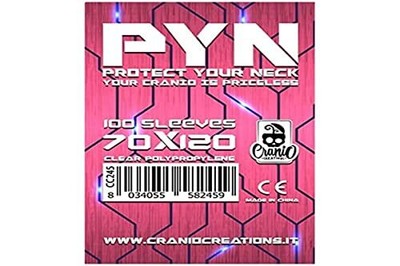 Cranio Creations CC222 PYN 100 Sleeves 41x63, Pacco da 5