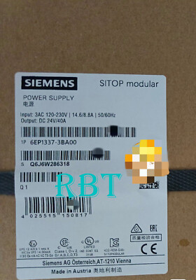 Siemens 6EP1337-3BA00 electric power source brand new 