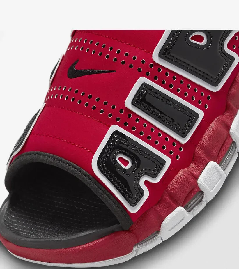 Nike ナイキ　NIKE AIR MORE UP TEMPO SLIDE Nike Air More Uptempo Slide Surfaces in Blue Gradients