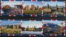 UN Scott #Vienna 628A-F, Singles 2018 Complete Set FVF MNH