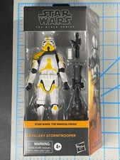 Star Wars Black Series Artillery Stormtrooper Action Figure Mandalorian SWBS  B