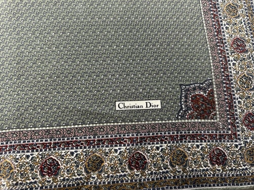 foulard ancien christian dior