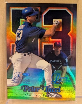 1999 Flair Showcase LEGACY ROW 2 #39 Peter Tucci Padres RARE PARALLEL /99