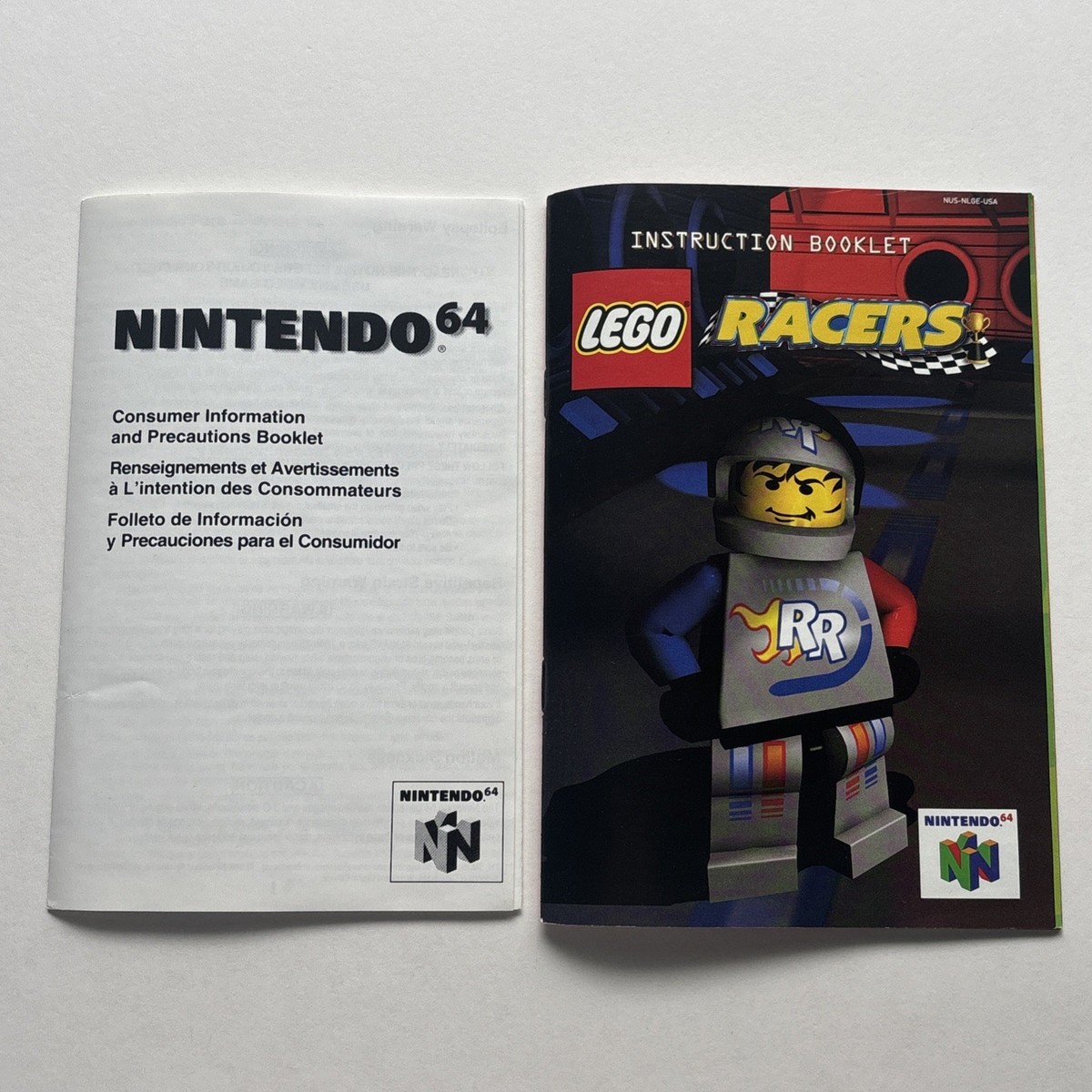 Lego Racers Nintendo 64 N64 Rocket Racer CIB Complete Tested