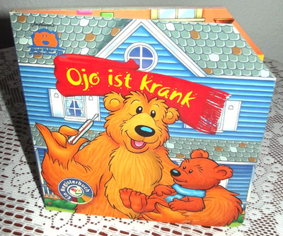 Der Bär im großen blauen Haus-Ojo ist krank  Text: von MediaKids Kartonbuch 2001