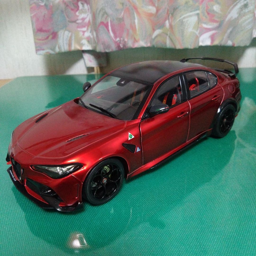 Solido 1/18 Alfa Romeo Giulia GTA M Wine Red Model Car