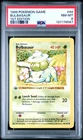 1999 POKEMON BASE SET 1ST EDITION #44 BULBASAUR PSA 8
