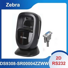 Zebra DS9308-SR00004ZZWW Desktop Hands-free 1D/2D Barcode Scanner RS232 Kit
