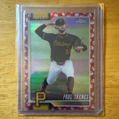 Topps Topps Chrome Paul Skenes PIT-1 Parallel/Variety Pittsburgh Pirates