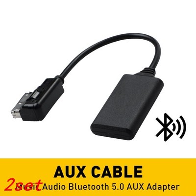 For VW Audi AMI MDI MMI bluetooth Music Interface AUX Audio Cable Adapter pair