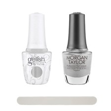 Gelish Disney Villains "Fashion Above All" 2 pc. Duo-Gel Polish, Lacquer-Silver