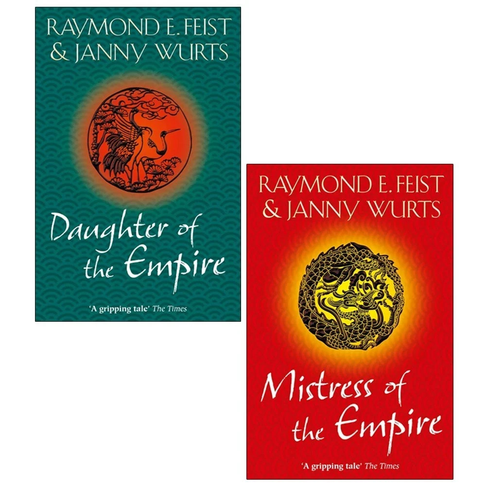 Raymond E. Feist Collection 2 Books Set Daughter of  Empire,Mistress of the Empi
