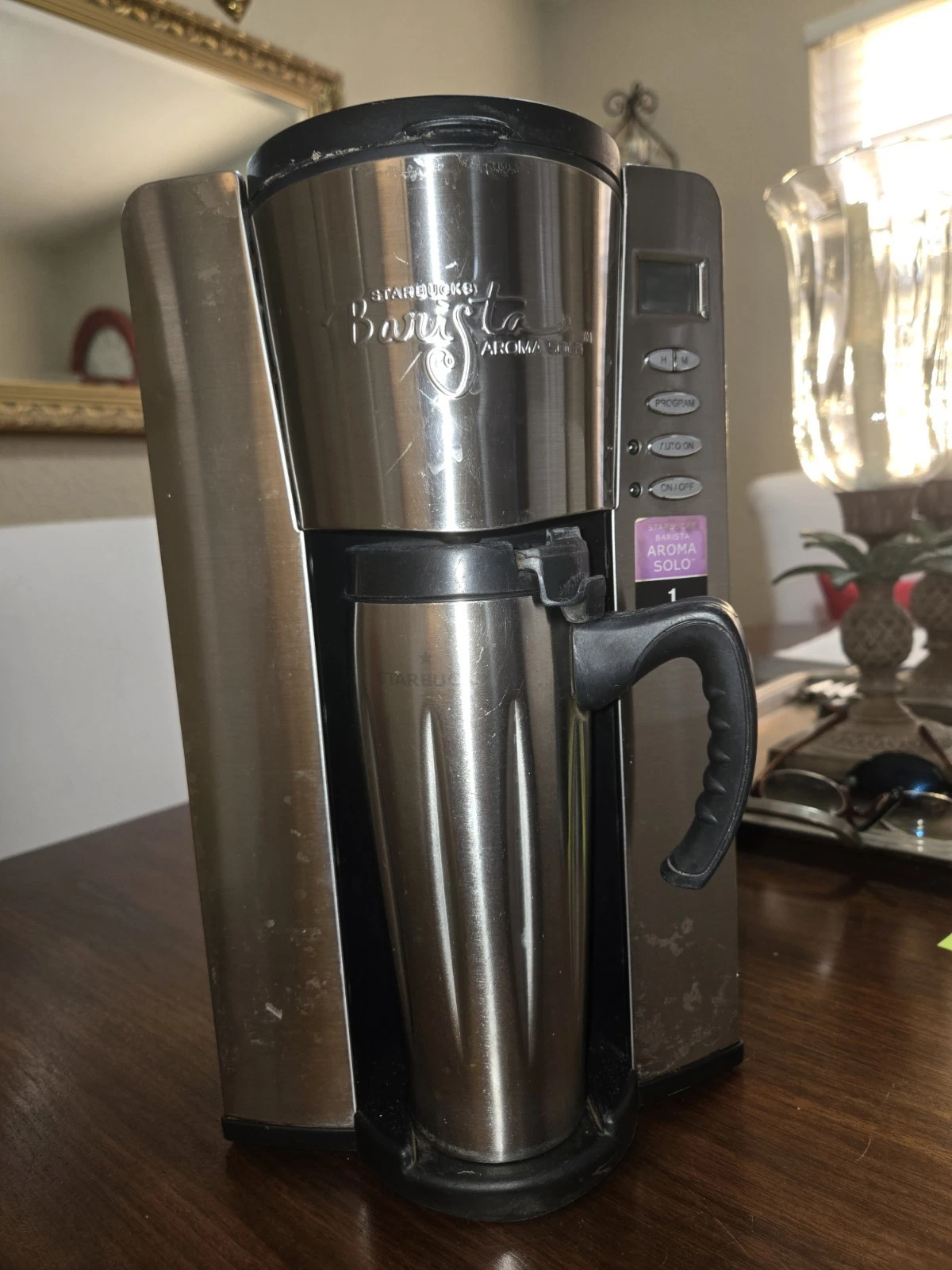 Starbucks Barista Solo Aroma Coffee Maker W/ Stainless Tumbler
Opens in a new window or tab