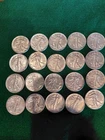About UNC Roll Mixed Date Walking Liberty Halves 90% Silver