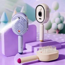2026 New Electric Steam Brush, Electric Steam Brushs for Hair, Rechargeable