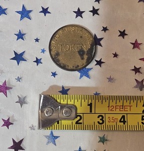 Vintage Casino Fiesta Palace Gaming Token Slot Machine Las Vegas Nevada