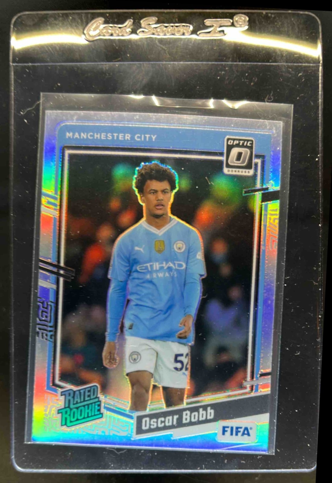 2023 Donruss Oscar Bobb Optic Holo Rated Rookie #178 Man City