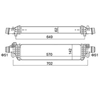 Hart LadeluftküHler LLK KüHler FüR Opel Mokka/Mokka X