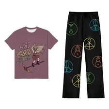 TOH King Dad The Titan Cosplay T-Shirt Pants Halloween Carnival Party Suit