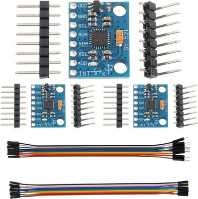MPU6050 GY 521 3 Axis Accelerometer 6 DOF Gyroscope Sensor 16 Bit  Style: 3PCS