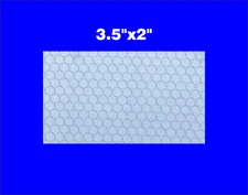 IR RAW REFLECTIVE SOLAS 3.5"X2" Blank Patch W/VELCRO® BRAND FASTENER