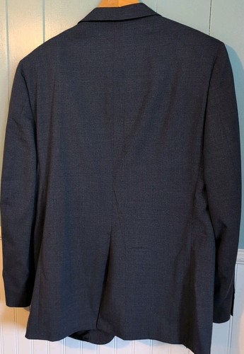 Kingsridge Towne Squire Ltd Men's 2 Piece Navy Blue Suit Jacket Size 38R Pants40 - 第 4/8 張圖片