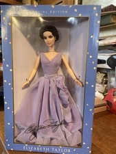 Timeless Treasure Barbie Elizabeth Taylor White Diamonds Doll NRFB