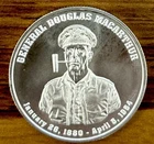 General Douglas MacArthur 1 oz Silver 0.999 Silver Round Uncirculated 🔥🔥C6