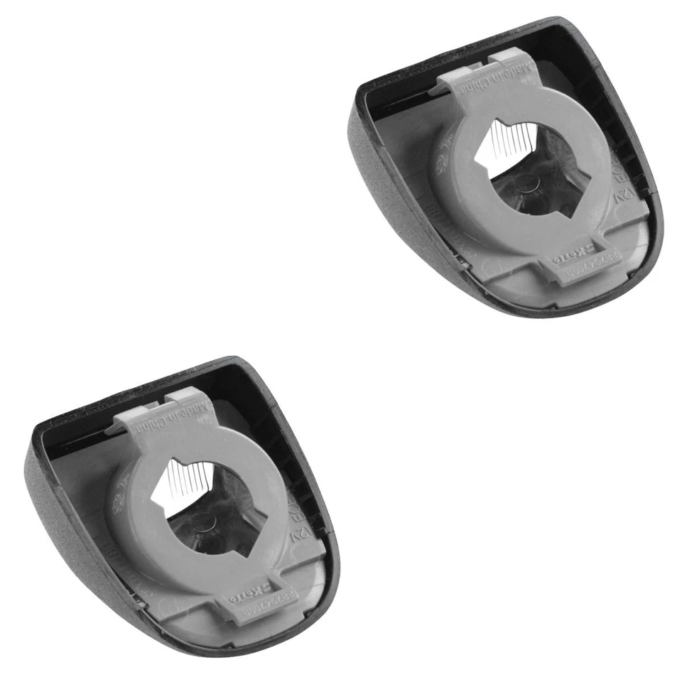 Juego de 2 pares de luces de matrícula negras texturizadas diestras y diestras OEM para Chevy GMC Foto 2 de 4