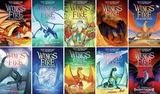 Wings of Fire Graphic Novels 10 Books Series Set Graphix Books 1-9 + Darkstalker