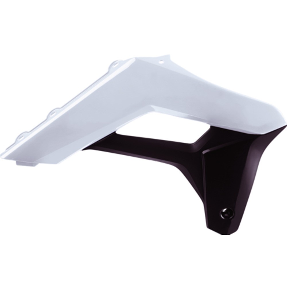 Free Shipping Radiator Side Panels Polisport White/Black Sherco for Motorcycle